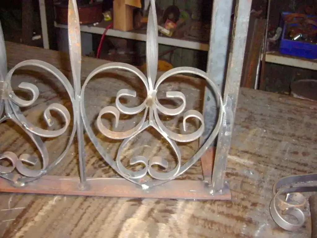 Juliet balcony under construction